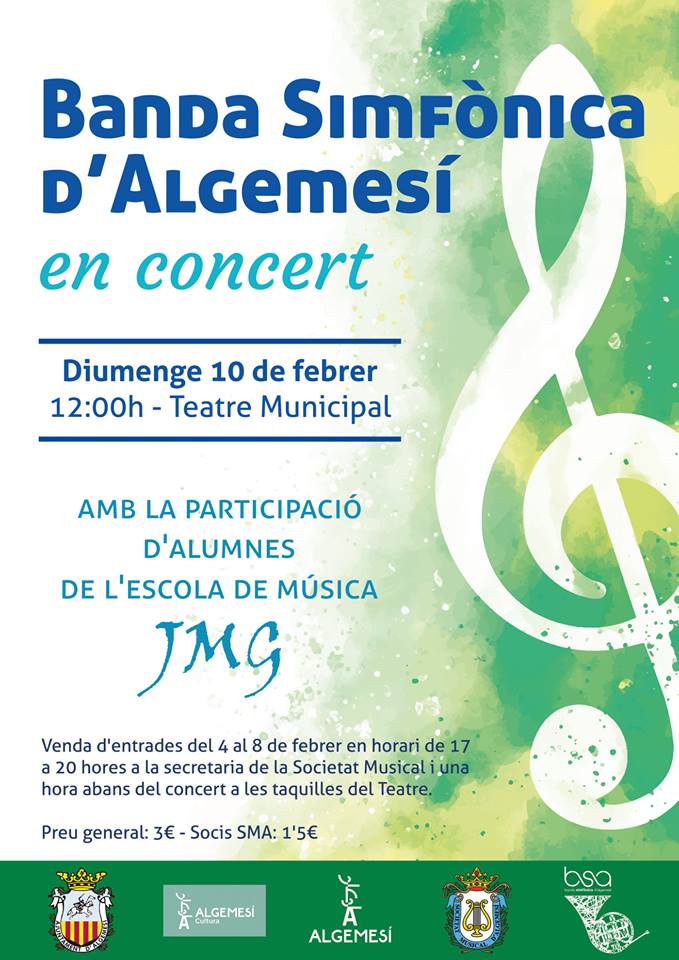 10 de febrer: un concert per a tota la família