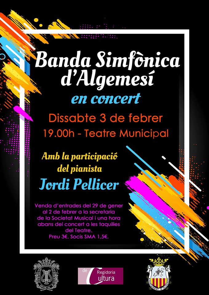 La Banda Simfònica d’Algemesí prepara el seu pròxim concert