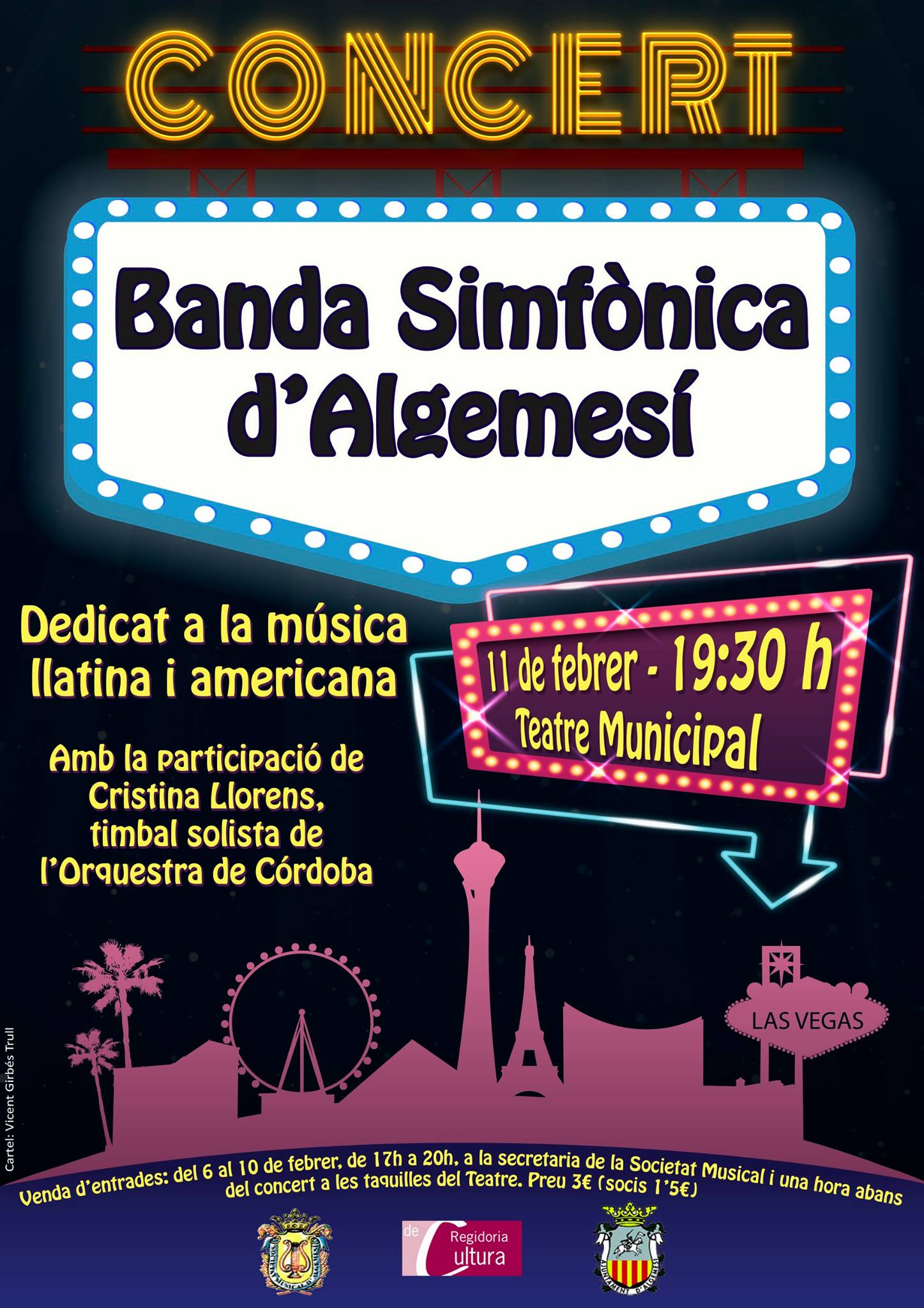 La Banda Simfònica d’Algemesí prepara un concert dedicat a la música americana