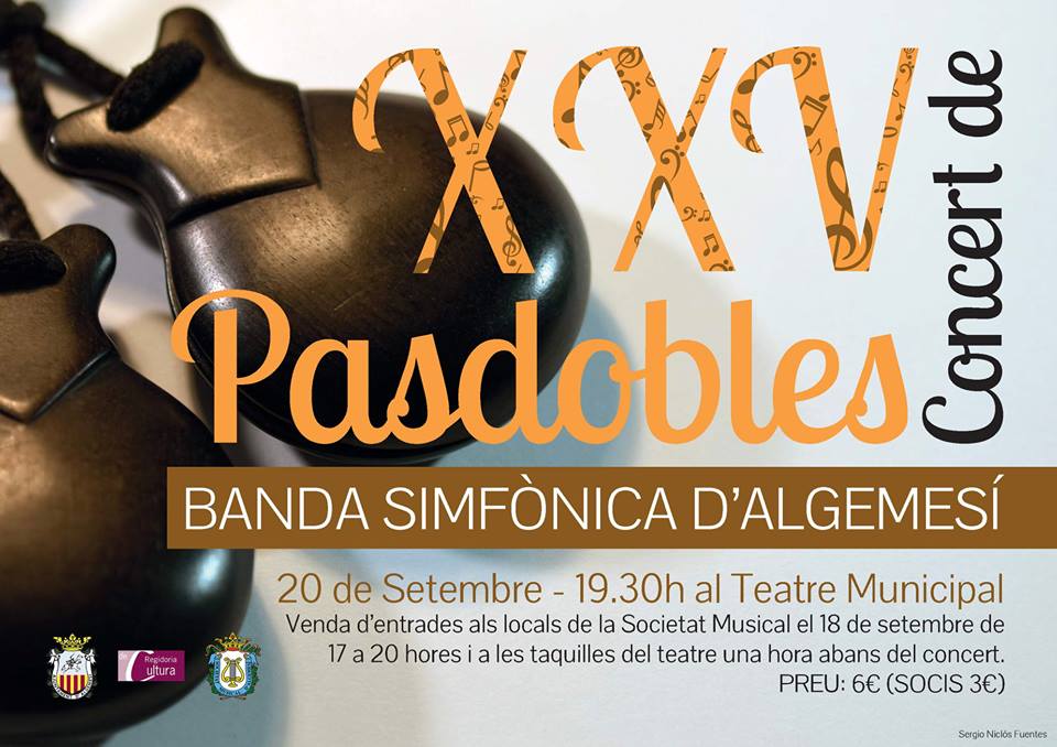25é Aniversari del concert de Pasdobles