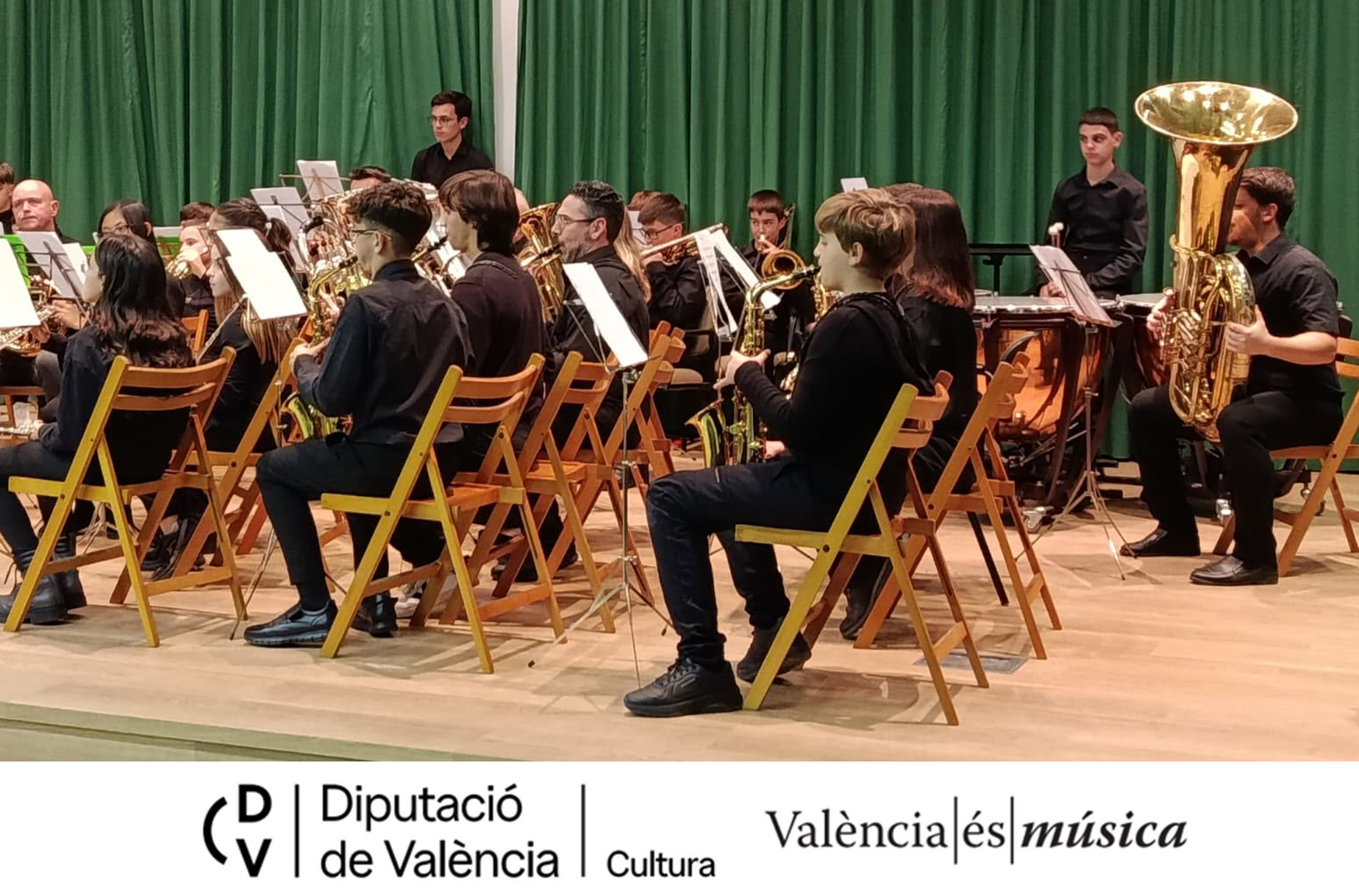 La Diputació de València atorga 6.632,33€ a la Societat Musical d’Algemesí dins de la convocatòria Excel·lent 2026