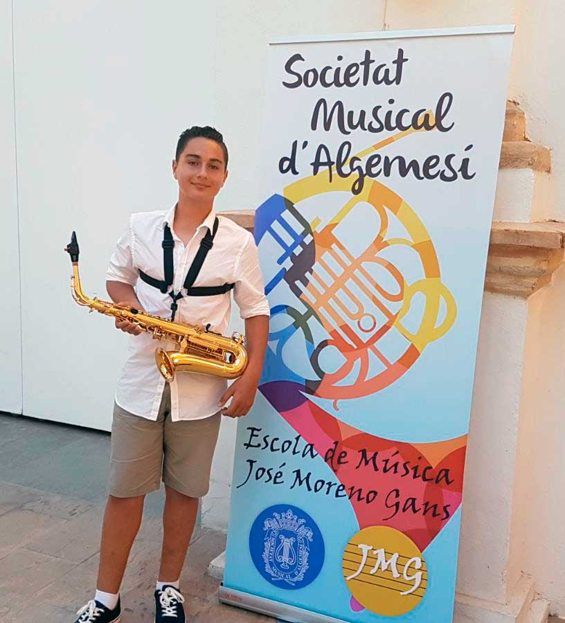 Toni Sabater Nácher guanya el III Concurs d’Alumnes de l’Escola de Música JMG