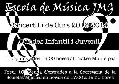 Fi de curs de l’Escola de Música “JMG”
